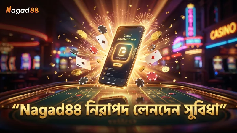 নিরাপদ লেনদেন এবং স্থানীয় পেমেন্ট সুবিধা Nagad88 এ সুনিশ্চিত।