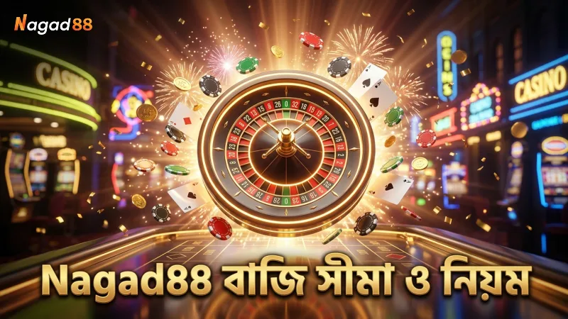বাজি ধরার সীমা ও নিয়ম Nagad88 ব্যবহারকারীদের জন্য স্পষ্ট
