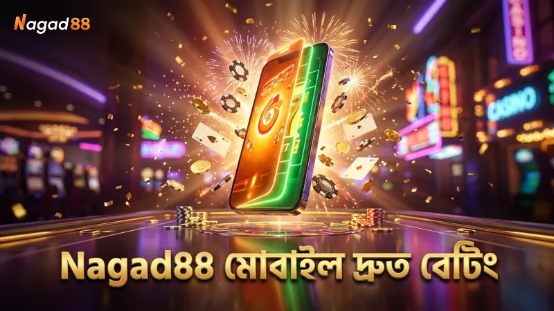 Nagad88 প্ল্যাটফর্মে দ্রুত মোবাইল বেটিংয়ের সুবিধা
