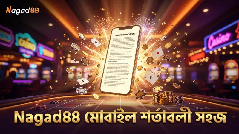 Nagad88-এর শর্তাবলী মোবাইল ব্যবহারকারীর জন্য সহজবোধ্য।